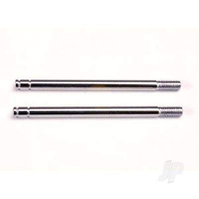 Shock shafts, Steel, Chrome finish (Long) (2 pcs)