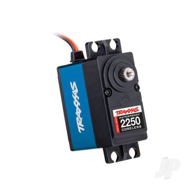 Servo, digital high-torque 330 coreless, metal gear (ball bearing), waterproof