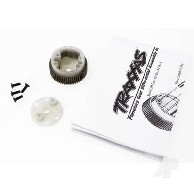 Main diff with Steel ring gear / side cover plate / screws (Bandit, Stampede, Rustler)