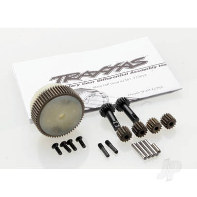 Planetary gear Differential with Steel ring gear (complete) (fits Bandit, Stampede, Rustler)