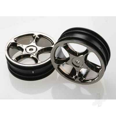 Wheels, Tracer 2.2" (black chrome) (2) (Bandit front)