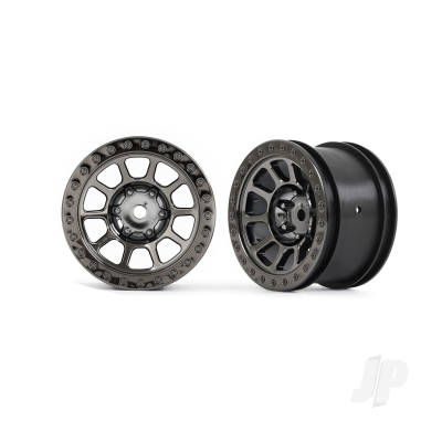 Wheels, 2.2in (Black Chrome) (2 pcs) (Bandit rear)