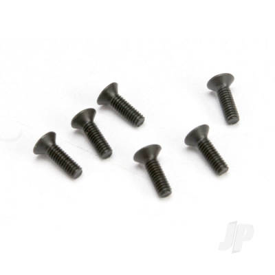 Screws, 2.5x8mm countersunk machine (hex drive) (6 pcs)