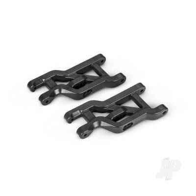 Suspension arms, Black, front, heavy duty (2 pcs)