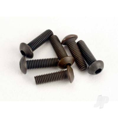 Screws, 3x10mm button-head machine (hex drive) (6 pcs)