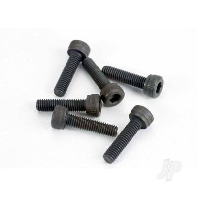 Head screws, 3x12mm cap-head machine (hex drive) (6 pcs) (TRX 2.5, 2.5R, 3.3)