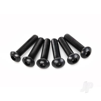 Screws, 3x14mm button-head machine (hex drive) (6 pcs)