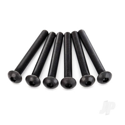 Screws, 4x35mm button-head machine (hex drive) (6 pcs)