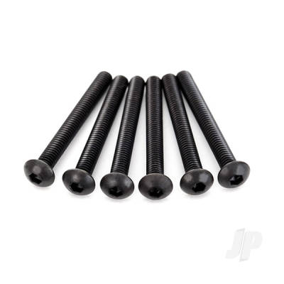 Screws, 4x30mm button-head machine (hex drive) (6 pcs)