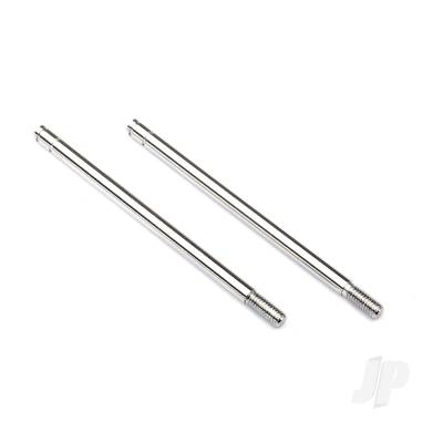 Shock shafts, Steel, Chrome finish (XX-Long) (2 pcs)