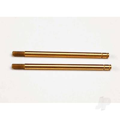 Shock shafts, hardened Steel, Titanium nitride coated (XX-Long) (2 pcs)