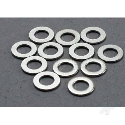 Washers, 3x6mm metal (12 pcs)