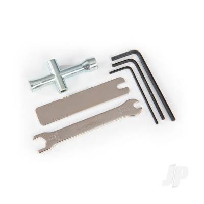 Tool set (includes 1.5mm hex wrench / 2.0mm hex wrench / 2.5mm hex wrench/ 4-way wrench/ 8mm & 4mm wrench/ U-joint wrench)