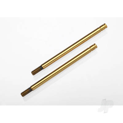 Shock shafts, hardened Steel, Titanium nitride coated (X-Long) (2 pcs)