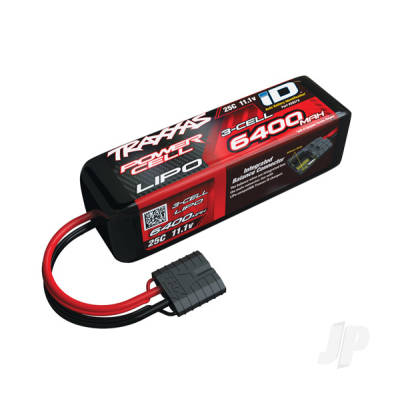 LiPo 3S 6400mAh 11.1V 25C iD Power Cell Battery
