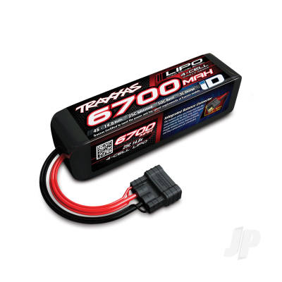 LiPo 4S 6700mAh 14.8V 25C iD Power Cell Battery