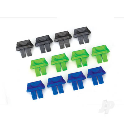 Battery charge indicators (Green (4 pcs), Blue (4 pcs), Grey (4 pcs))