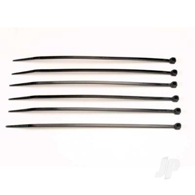 Cable ties, Medium (Black) (6 pcs)