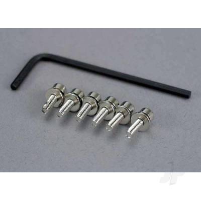 Cap-head screws 3x10mm (6 pcs)