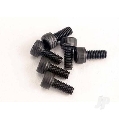 Screws, 2.5x6mm cap-head machine (hex drive) (6 pcs)