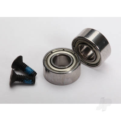 Rebuild kit, Velineon 380 (4x9x4mm ball bearings (2 pcs), 2x6mm CCS (with threadlock) (2 pcs), Front shims (2 pcs))