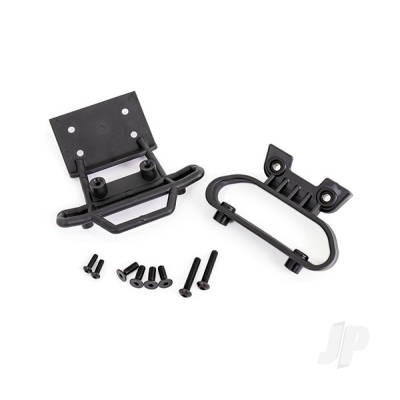 Bumper, Front / bumper mount / 4x12 CCS (4) / 4x22 BCS (2) / 3x10 BCS (2) (fits 2WD Bigfoot No. 1) (for LED light kit installation)