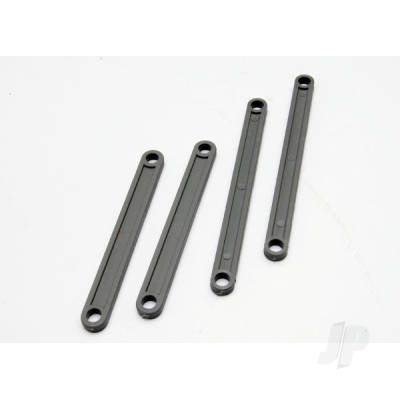 Camber link Set (plastic / non-adjustable ) (Front & Rear) (Grey)