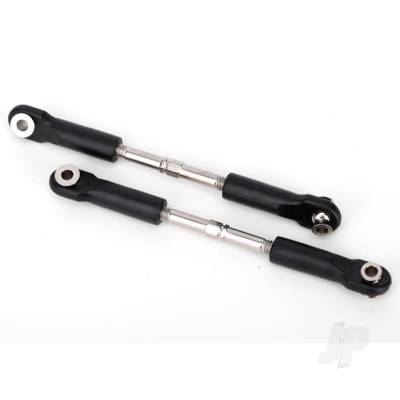 Turnbuckles, camber link, 49mm (82mm centre to Center) (assembled with rod ends and hollow balls) (1 left, 1 right)