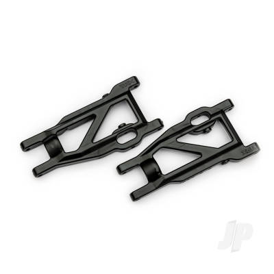 Suspension arms, Black, front/rear (left & right), heavy duty (2 pcs)