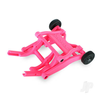 Wheelie bar, assembled (Pink) (fits Slash, Bandit, Rustler, Stampede series)