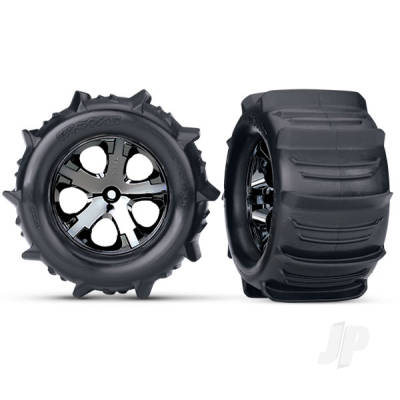 Wheels & Tyres, Assembled Glued (2.8in) (2 pcs)