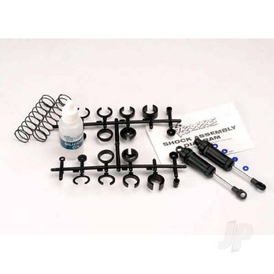 Ultra shocks (Black) (Long) (complete with spring pre-load spacers & springs) (Front) (2 pcs)
