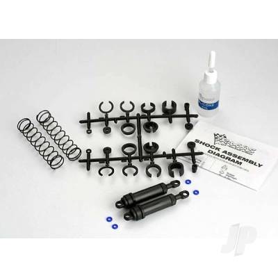 Ultra shocks (Black) (XX-Long) (complete with spring pre-load spacers & springs) (Rear) (2 pcs)