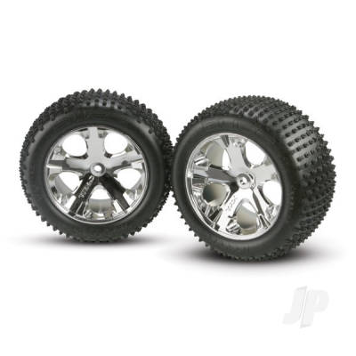 Wheels & Tyres, Assembled Glued (2.8in) (2 pcs)