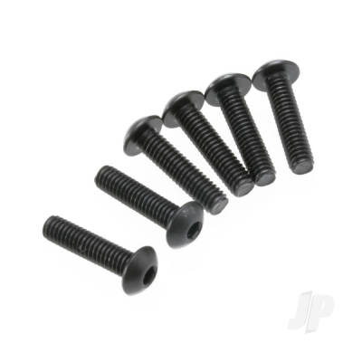Screws, 4x16mm button-head machine (hex drive) (6 pcs)