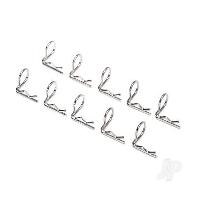 Body clip (mounting clip), angled, 90-degrees (10 pcs)