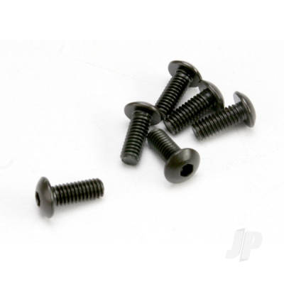 Screws, 4x10mm button-head machine (hex drive) (6 pcs)