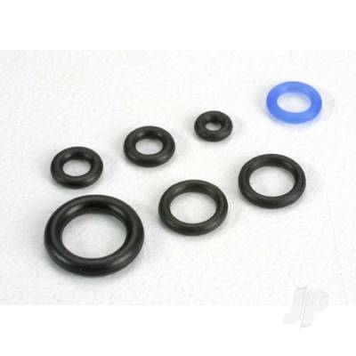 O-ring Set: for carb base / air filter adapter / high-speed needle (2 pcs) / low-speed spray bar (2 pcs)