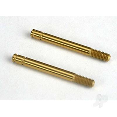 Shock shafts, hardened Steel, Titanium nitride coated (29mm) (Front) (2 pcs)