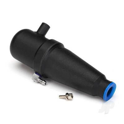 Tuned pipe, assembled (N. Rustler, N. 4-Tec, N. Sport style) (TRX 2.5, 2.5R) (replaces 4452)