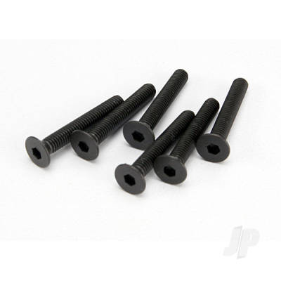 Screws, 3x20mm countersunk machine (hex drive) (6 pcs)