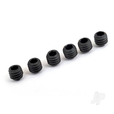 Screws, set (grub), 4mm (with heavy duty threadlock) (6 pcs)