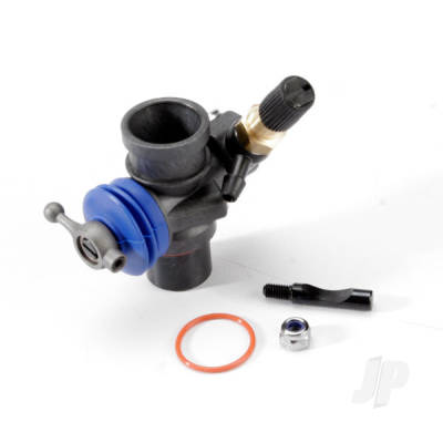 Carburetor, complete (minus air filter assy) (TRX 2.5, 2.5R composite slide)