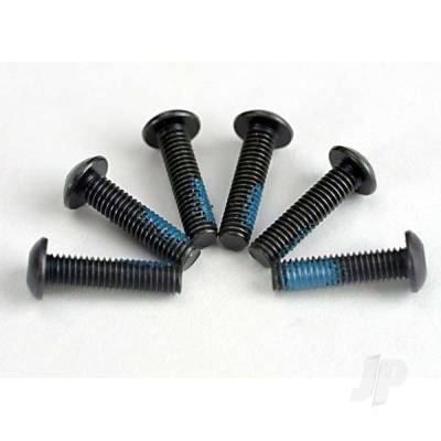 Screws, 3x12mm button-head machine (6 pcs) (Starter attachment screws with Threadlock)