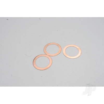 Gaskets, cooling head: 0.20, 0.30, 0.40mm (1 each) (0.30mm stock) (TRX 3.3)