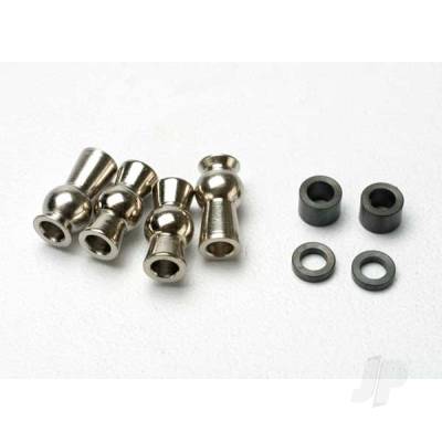 Hollow ball, tall CenteRed (2 pcs) / tall offset hollow ball (2 pcs) / bump steer adjustment shims; 3.5mm (2 pcs), 1.17mm (2 pcs)
