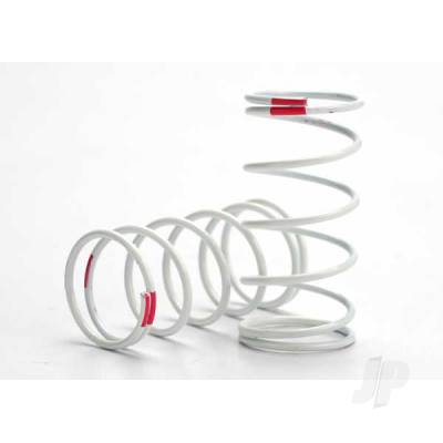 Spring, shock (White) (GTR) (std. Rear) (1.4 rate Pink) (1 pair)