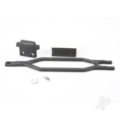Hold down, battery / hold down retainer / battery post / foam spacer / angled Body clip