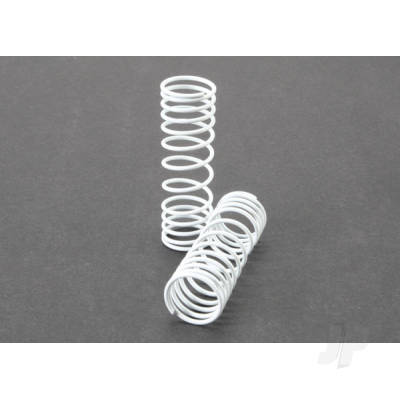 Springs, Front (White) (progressive rate) (2 pcs)