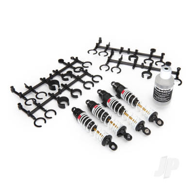 Big Bore shocks (Hard-anodised & PTFE-coated T6 aluminium) (assembled with TiN shafts and springs) (Front & Rear) (4 pcs)